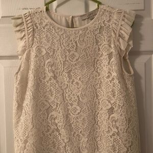 Loft Lace Shell